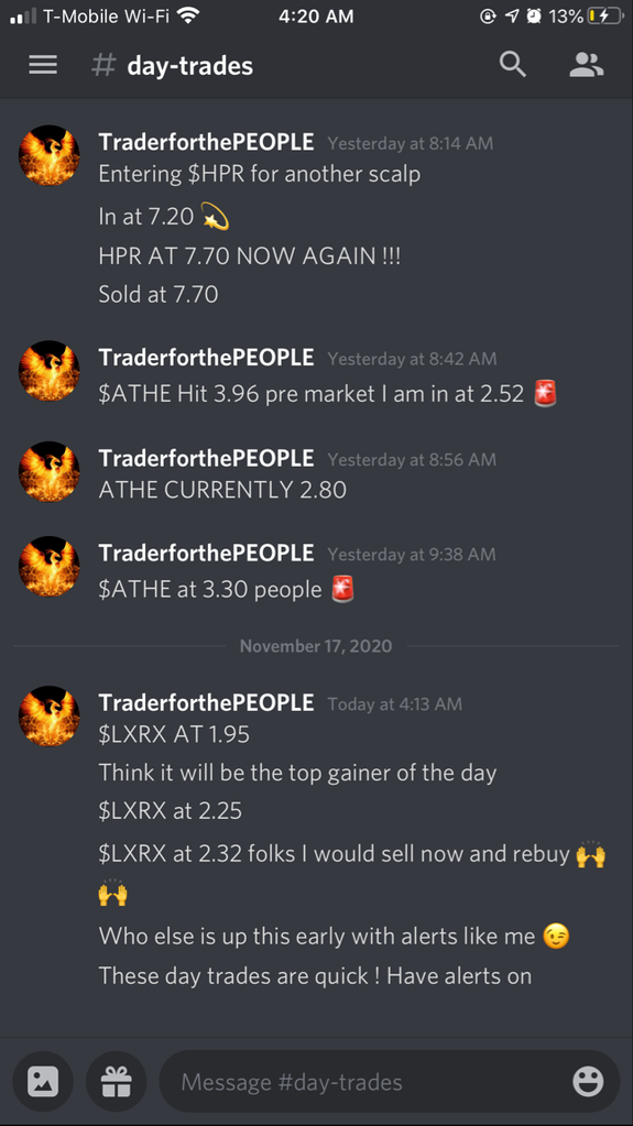 Discord For All (TraderforthePEOPLE) Stocktwits