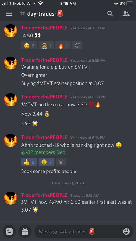 Discord For All (TraderforthePEOPLE) Stocktwits